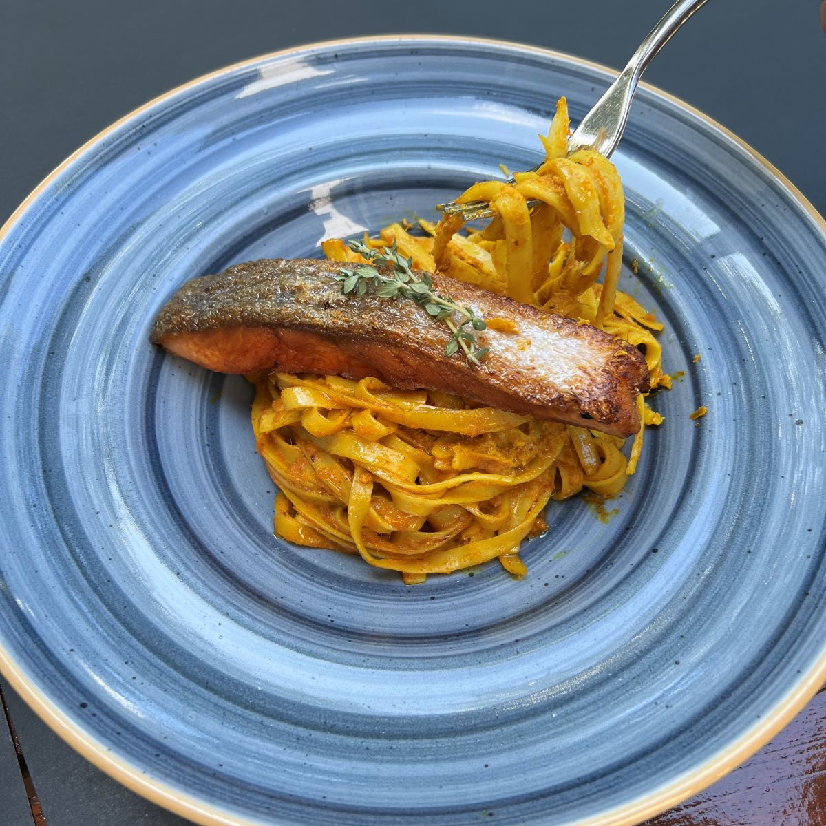 Salmon Pasta