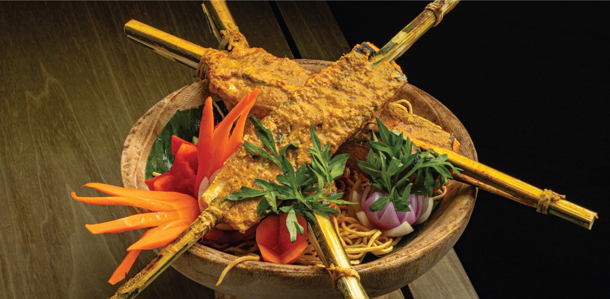 Salmon Percik Kepit Buluh