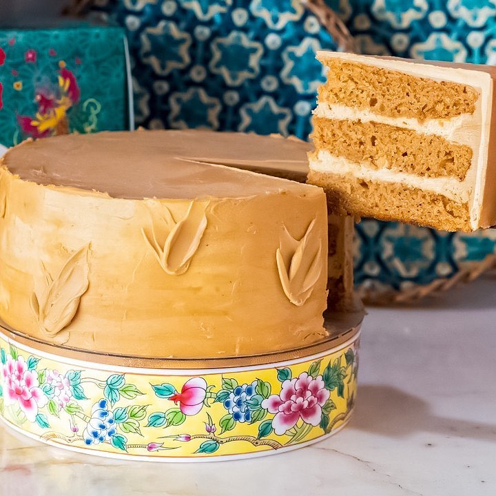 Salted Gula Melaka Cake