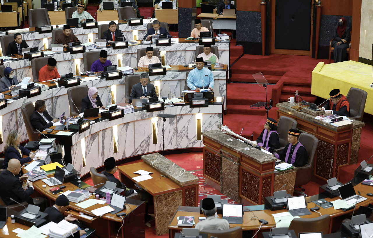Sidang Dewan Undangan Negeri Selangor hari ini. - Gambar Bernama