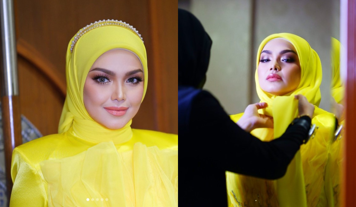 Siti Nurhaliza bersiap sedia untuk konsert 'A Night To Remember' yang berlangsung selama dua hari, di Johor Bahru pada Jumaat dan Sabtu lepas. - Gambar dari Instagram @CTDK