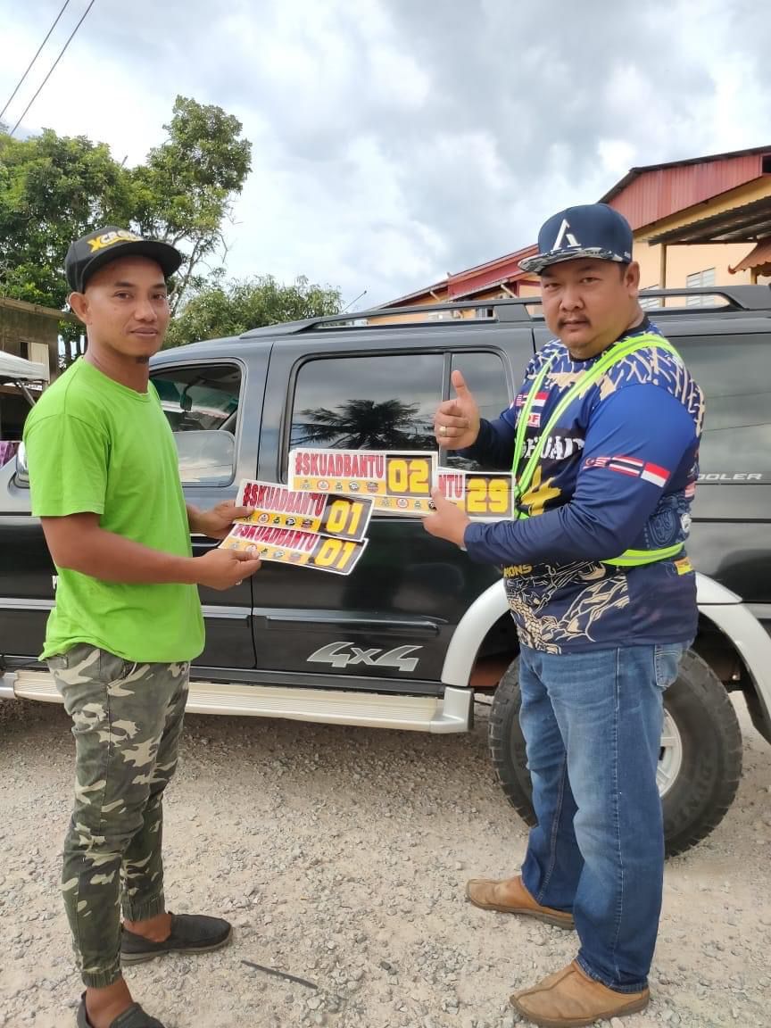 Antara sukarelawan yang akan turun padang sepanjang program tersebut.