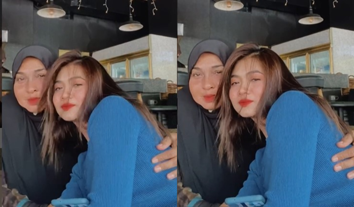 Suzanah Hamad (kiri) dan Wafariena. - Gambar dari Instagram