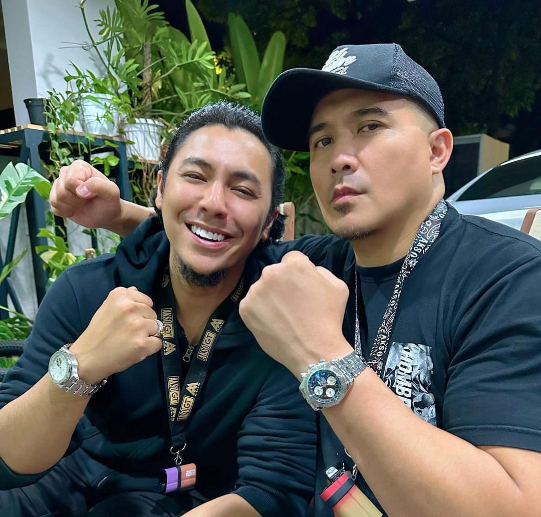 Syamsul dan Aaron Aziz - Gambar Instagram