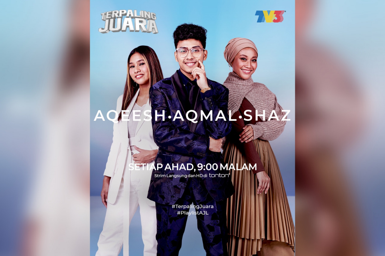 Dari kiri Aqeesh, Aqmal dan Shaz .