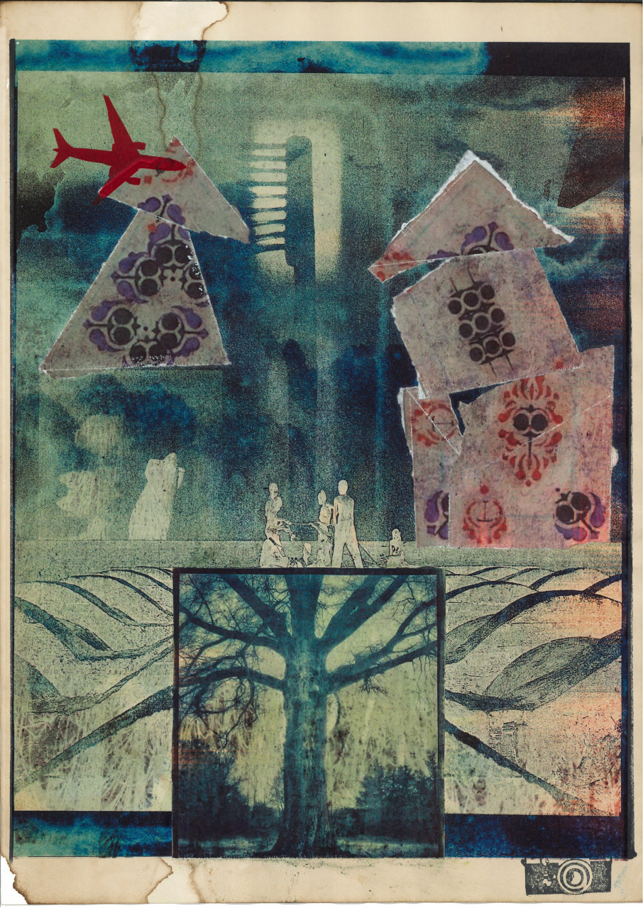 Antara karya yang dipamerkan dari siri ‘The Memoirs of Panopticon Brotherhood’. - Gambar ihsan Azlan Mam