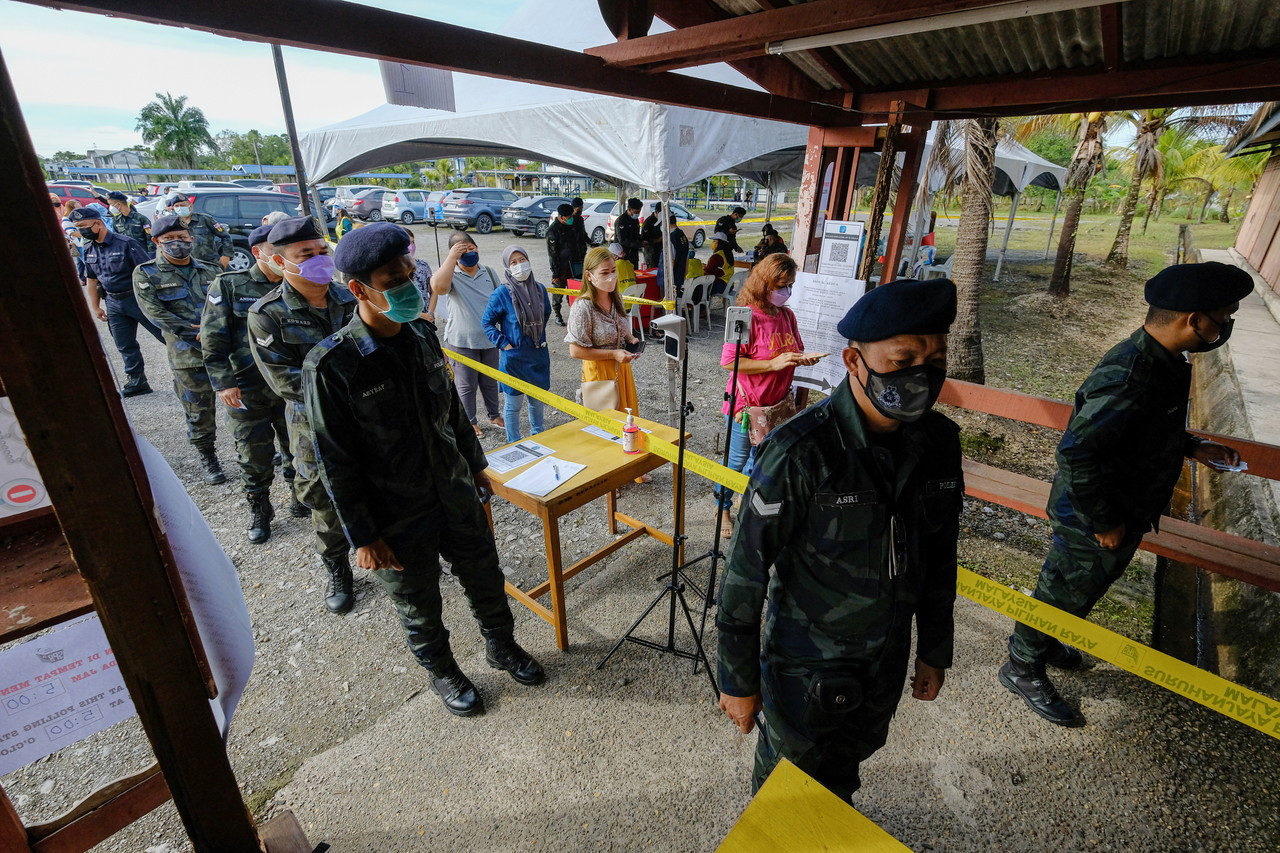 Hanya anggota polis, pasukan gerakan am (PGA) dan tentera yang layak mengundi awal - Gambar Fail Bernama