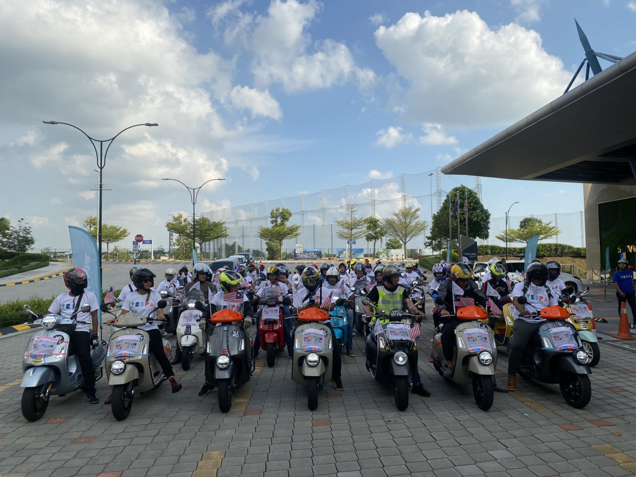 Danny berharap komuniti Vespa akan terus berkembang maju di Malaysia