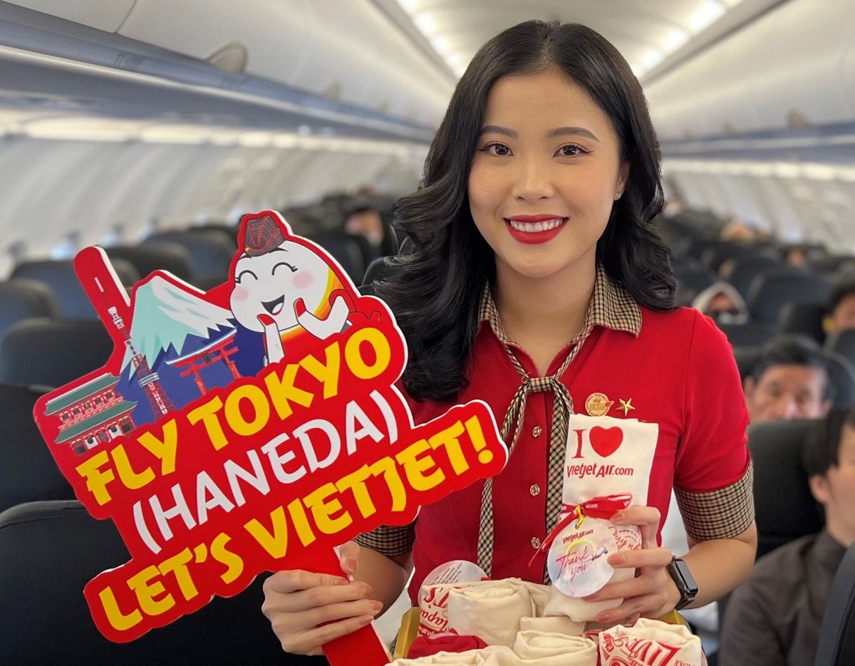 Vietjet menawarkan tujuh penerbangan pergi balik antara Ho Chi Minh - Haneda setiap minggu - gambar Vietjet