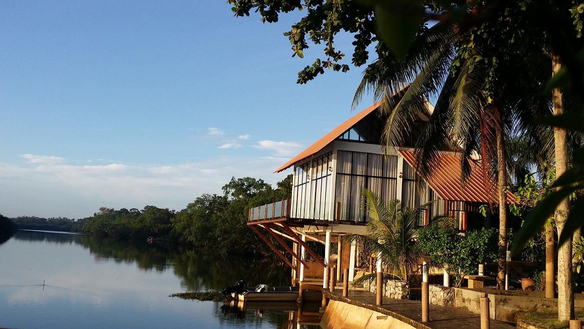 Dari rumah ini , anda boleh melihat suasana kampung yang nyaman dan tenang - gambar Facebook ALA Riverview Lodge