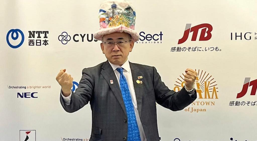  Presiden Biro Pelancongan dan Konvensyen Osaka, Hiroshi Mizohata.