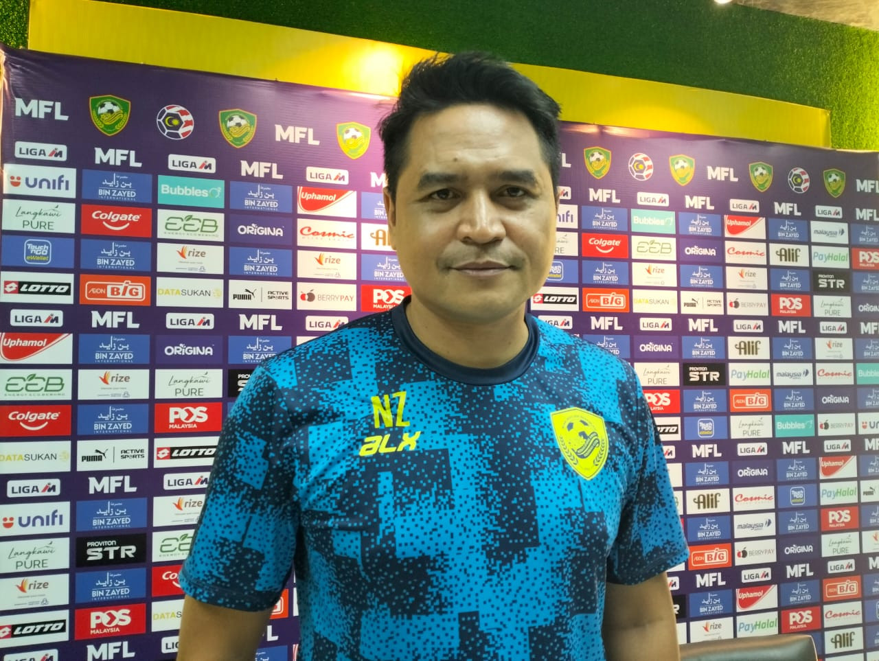 Ketua Jurulatih KDA FC, Nafuzi Zain. gambar Rafisqi Radhi