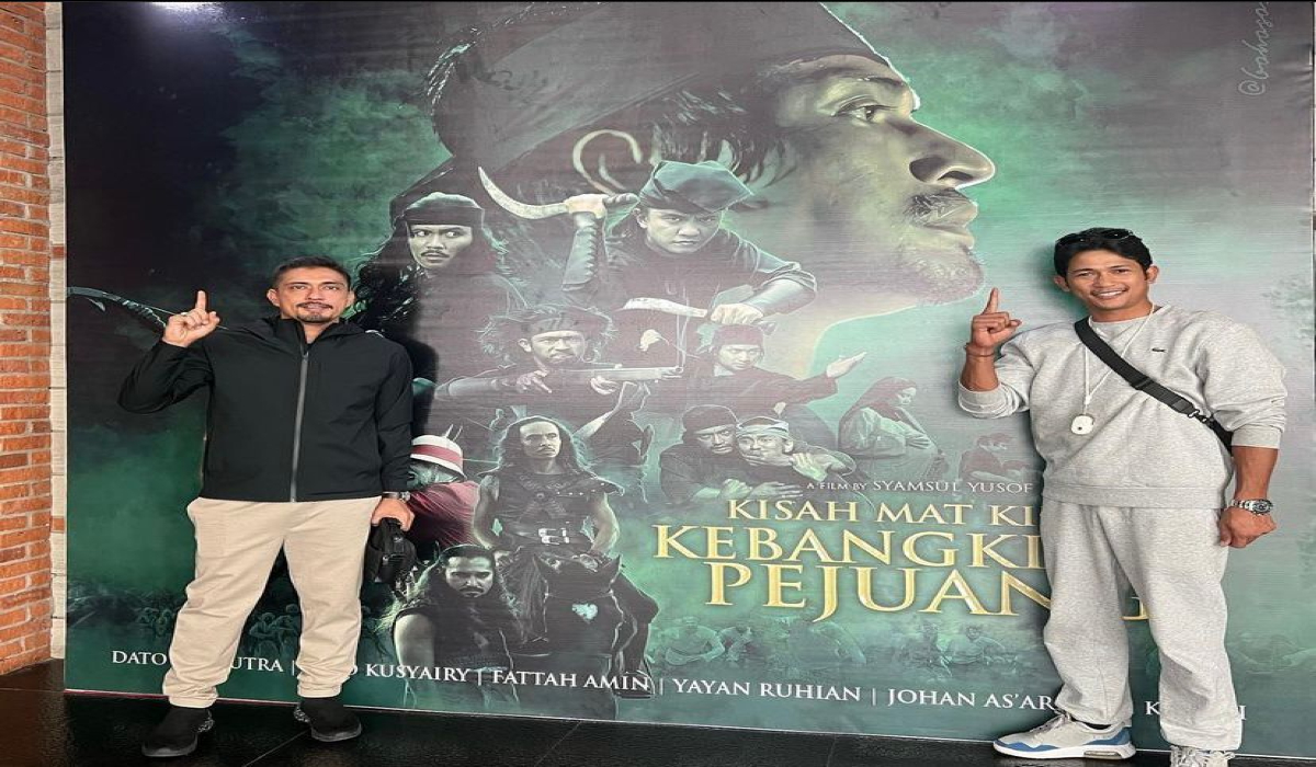Aid Putra (kiri) dan Johan As'ari - Gambar dari Instagram