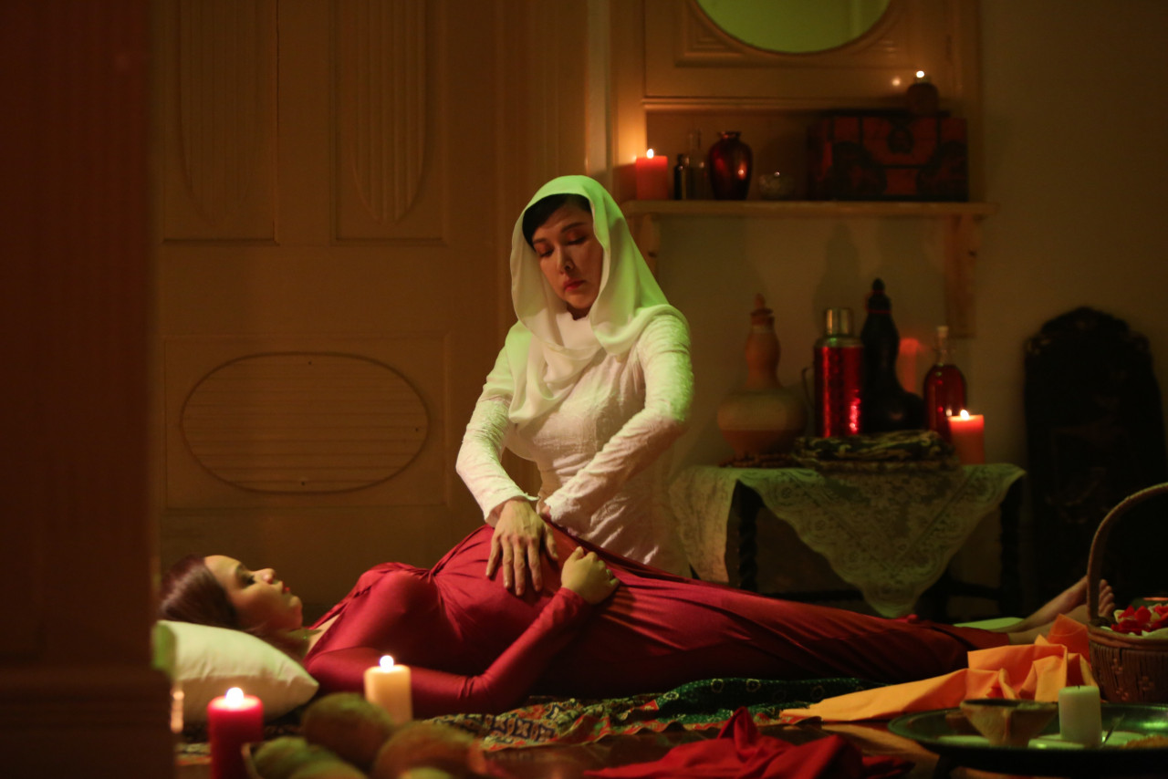Antara babak dalam filem Talbis Iblis.