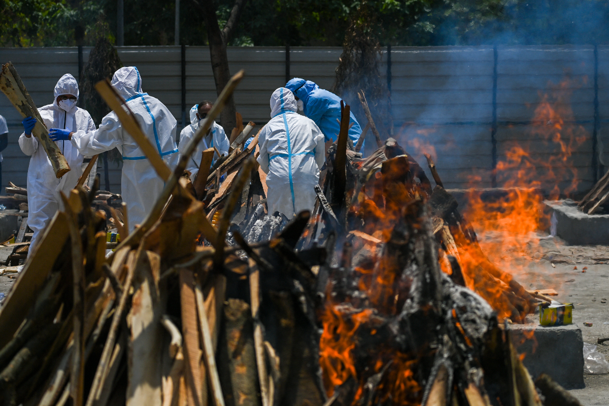 Situasi di India. Gambar fail/AFP