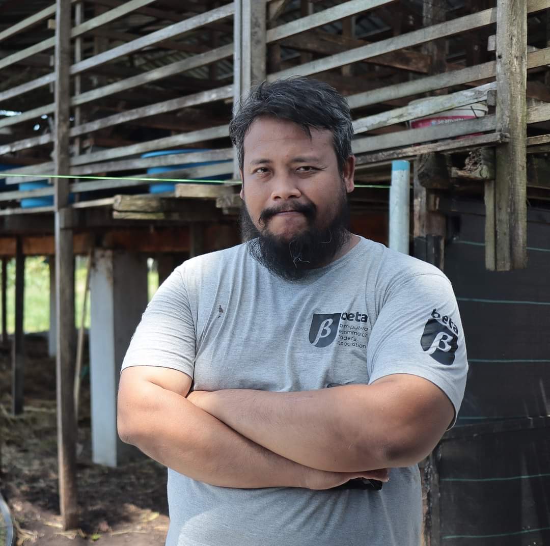Pengasas Bersama Tenang Agro Farm (TAF), Muhamad Hayatullah Ibrahim.