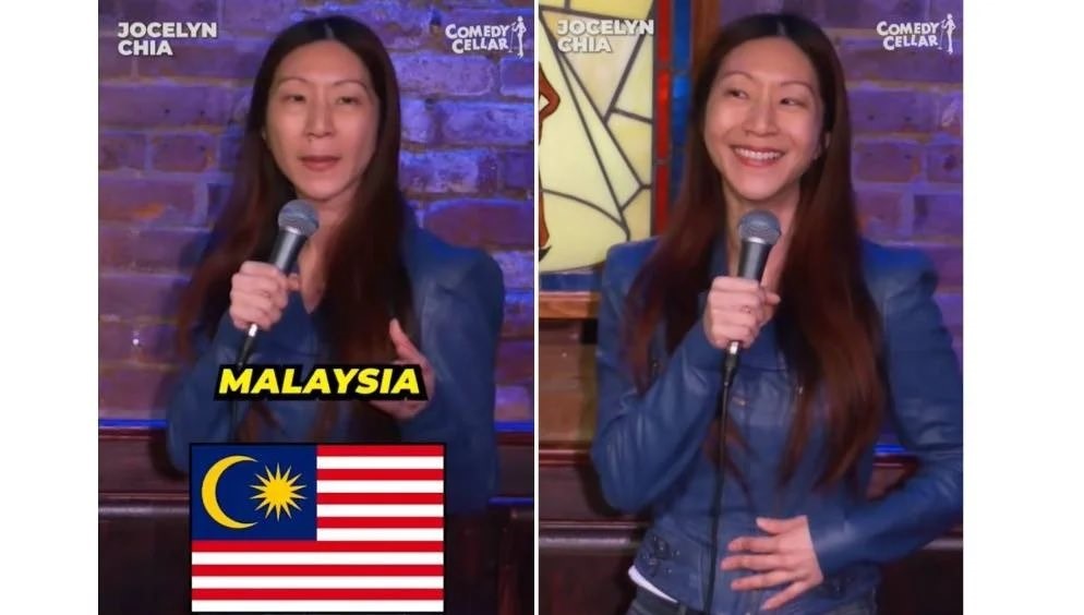 Tangkapan layar video TikTok Comedy Cellar USA