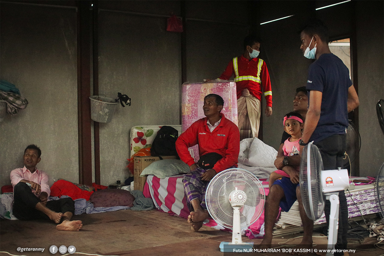 Menurut UNHCR, pada masa ini terdapat lebih 180,000 pelarian dan lebih 60 peratus dari mereka boleh bekerja. - Gambar oleh Nur Muharram Kassim