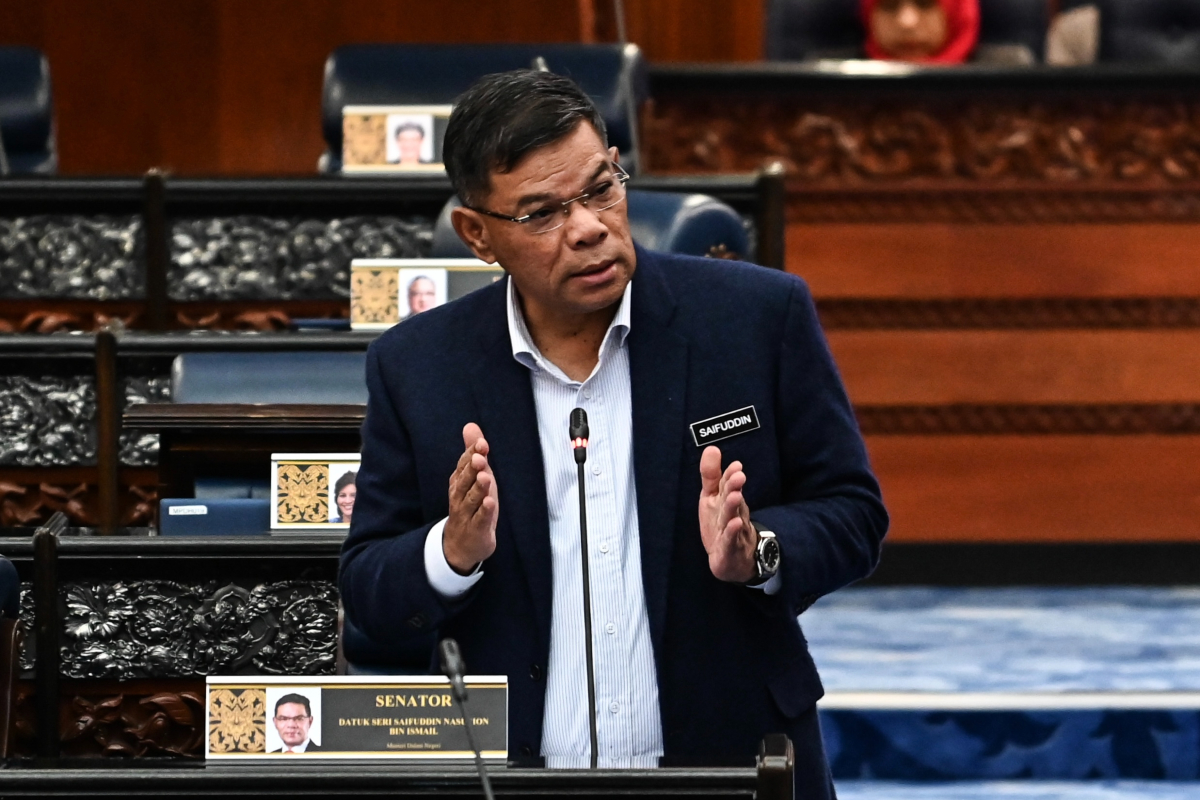 Saifuddin Nasution Ismail - Gambar dari Jabatan Penerangan
