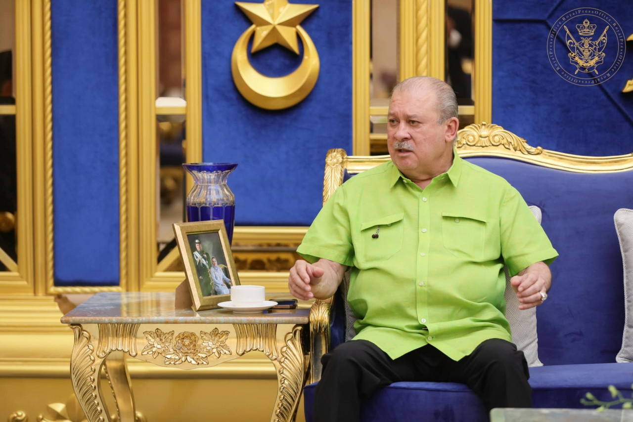 Sultan Ibrahim Sultan Iskandar - Gambar dari Facebook Sultan Ibrahim Sultan Iskandar